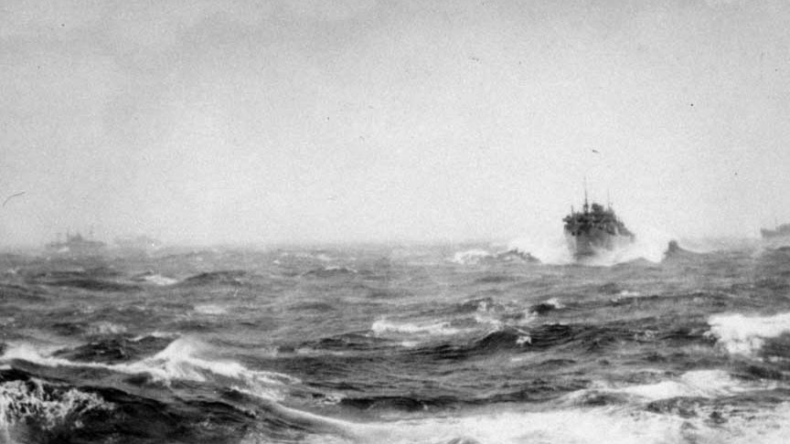 Convoy in the North Atlantic