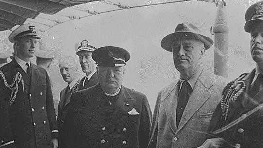 Roosevelt et Churchill en 1941